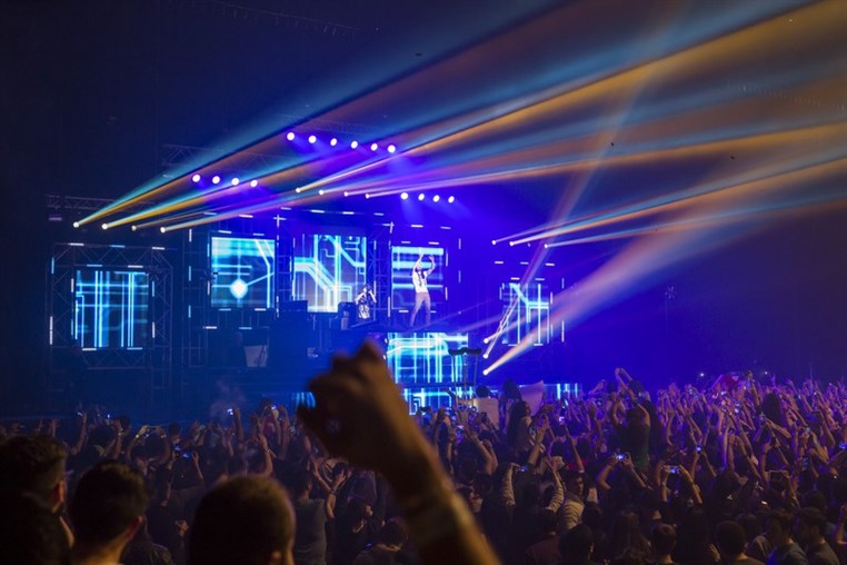 Steve Aoki at Forum De Beyrouth